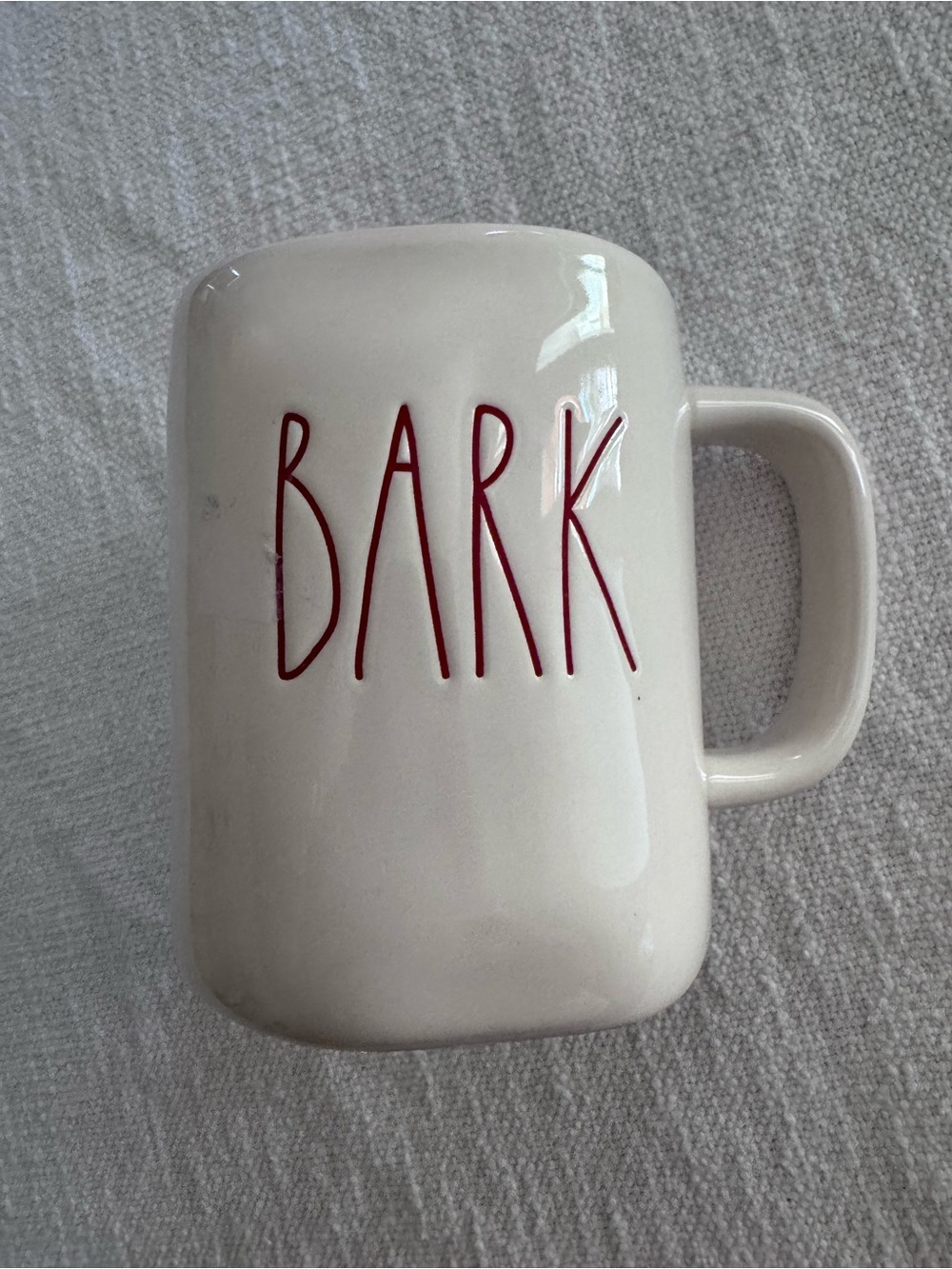 Rae Dunn BARK Artisan Collection By Magenta Oversized Coffee Tea Mug Dog Puppy